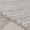 Tapis d'extérieur rond à fleurs - Cassie Shapes Taupe - thumbnail 4