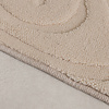 Tapis d'extérieur rond à fleurs - Cassie Zebra Beige - thumbnail 4