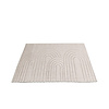 Tapis d'extérieur rond à fleurs - Cassie Arches Taupe - thumbnail 1