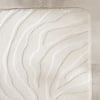 Tapis d'extérieur rond à fleurs - Cassie Zebra Blanc - thumbnail 3
