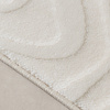 Tapis d'extérieur rond à fleurs - Cassie Zebra Blanc - thumbnail 4