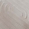 Tapis d'extérieur rond à fleurs - Cassie Curves Taupe - thumbnail 2