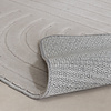 Tapis d'extérieur rond à fleurs - Cassie Curves Taupe - thumbnail 5