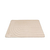 Tapis d'extérieur rond à fleurs - Cassie Curves Beige - thumbnail 1