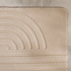 Tapis d'extérieur rond à fleurs - Cassie Curves Beige - thumbnail 3