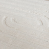 Tapis d'extérieur rond à fleurs - Cassie Curves Blanc - thumbnail 2