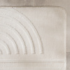 Tapis d'extérieur rond à fleurs - Cassie Curves Blanc - thumbnail 3