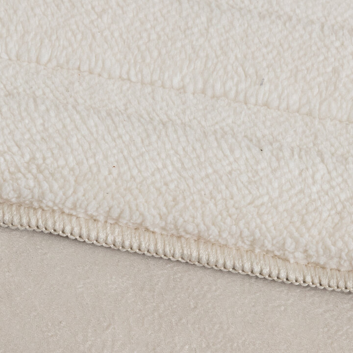 Tapis d'extérieur rond à fleurs - Cassie Curves Blanc - 4
