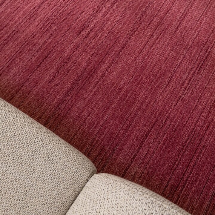 Tapis d'extérieur abstrait - Kaia Rouge - 2