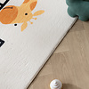Tapis d'extérieur à fleurs - Ruby Giraffe Crème - thumbnail 3