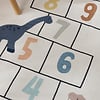Tapis d'extérieur à fleurs - Ruby Dino Crème - thumbnail 2
