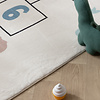 Tapis d'extérieur à fleurs - Ruby Dino Crème - thumbnail 3