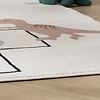 Tapis d'extérieur à fleurs - Ruby Dino Crème - thumbnail 5