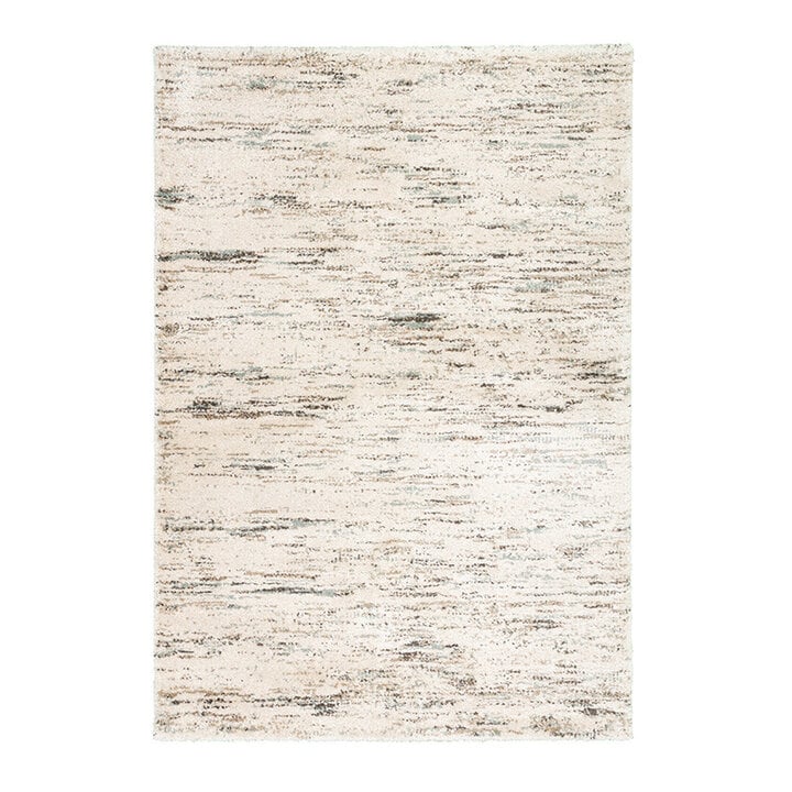 Tapis à poils longs - Blend Crème/Bleu - 1