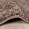 Tapis rond à poils longs - Lofty Taupe - thumbnail 4