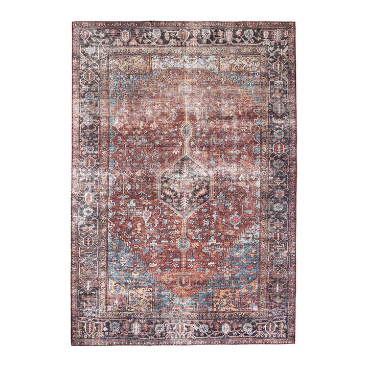 Tapis vintage - Lugan Bordeaux - 1