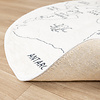 Tapis à fleurs - Globe Crème - thumbnail 5
