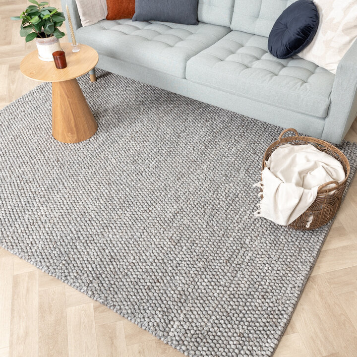 Tapis en laine - Luminous Gris/Mélangé - 4