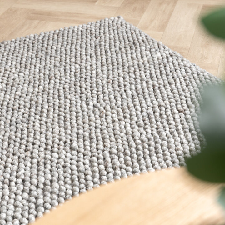 Tapis en laine - Luminous Gris/Mélangé - 5