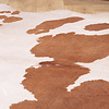 Tapis Peau de vache - Bovine Marron/Blanc - thumbnail 3