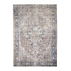 Tapis vintage - Lugan Taupe/Bleu - thumbnail 1