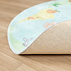 Tapis à fleurs - Globe Bleu Clair - thumbnail 5