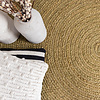 Tapis en jute - Fair Rond Vert - thumbnail 4