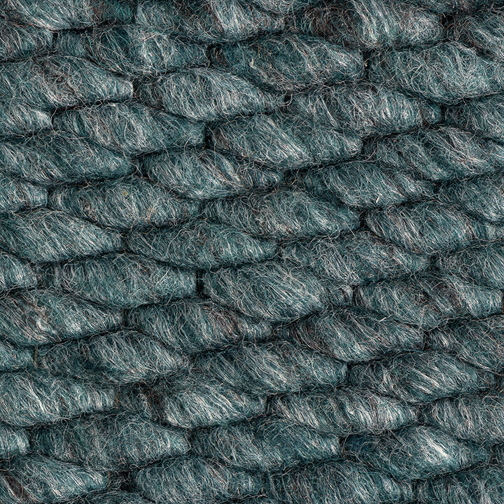 Tapis en laine - Brilliant Bleu/Vert - 4