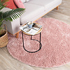 Tapis rond à poils longs - Lofty Rose - thumbnail 3