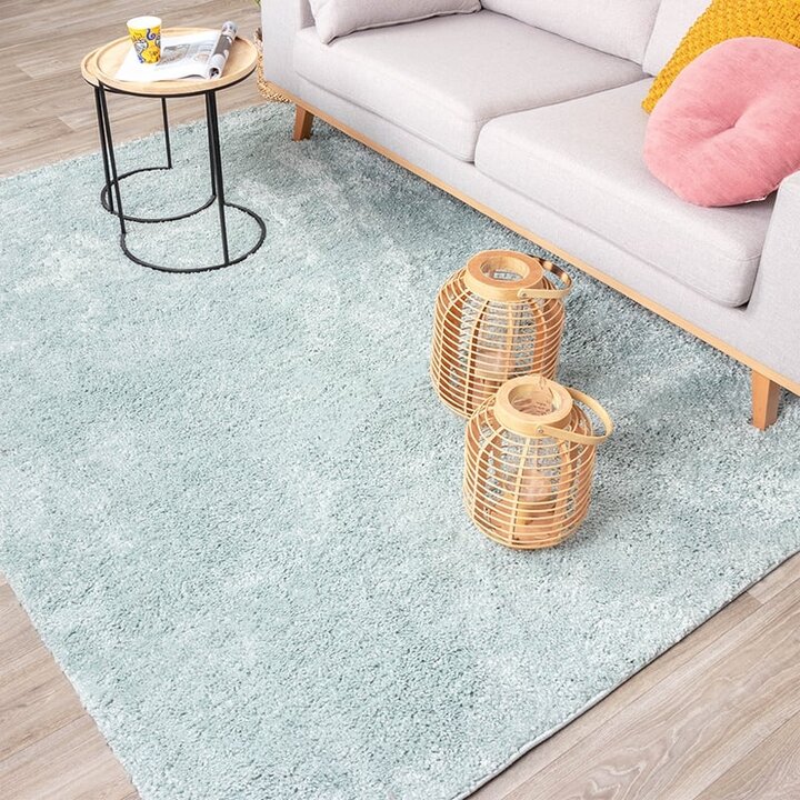 Tapis à poils longs - Lofty Bleu Clair