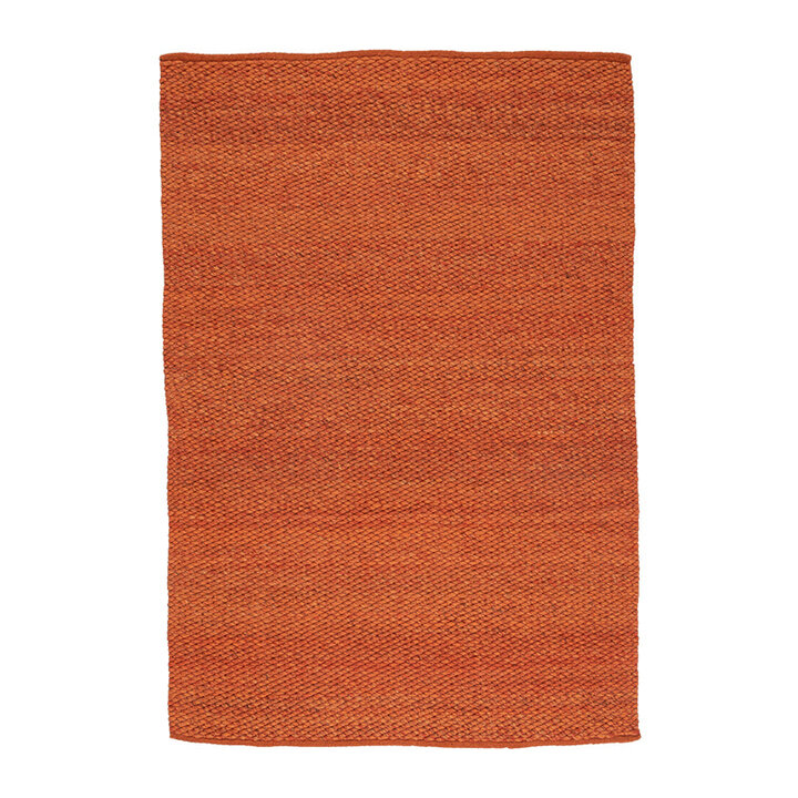 Tapis en laine - Brilliant Terracotta - 1
