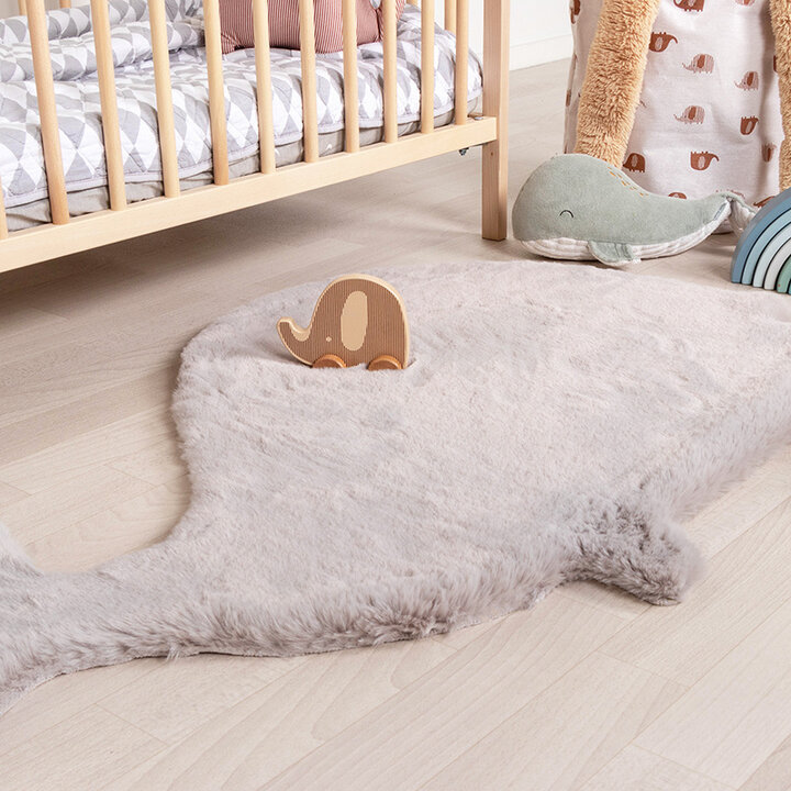 Tapis pour enfants - Huggy Walvis Gris - 3