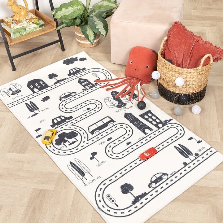 Tapis de Couloir vintage - Dex Lane Noir