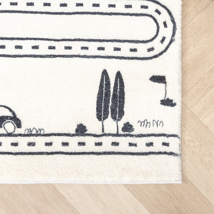 Tapis de Couloir vintage - Dex Lane Noir - 3