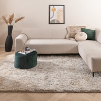 Tapis shaggy - Grace Blanc