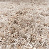Tapis shaggy rond - Grace Blanc - thumbnail 3