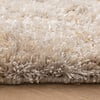 Tapis shaggy rond - Grace Blanc - thumbnail 5