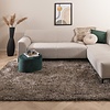 Tapis shaggy rond - Grace Gris - thumbnail