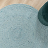 Tapis en laine rond - Wise Bleu - thumbnail 6