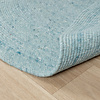 Tapis en laine rond - Wise Bleu - thumbnail 9
