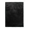 Tapis shaggy rond - Blaze Noir - thumbnail 1