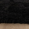 Tapis shaggy rond - Blaze Noir - thumbnail 6