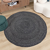 Tapis en laine rond - Wise Anthracite - thumbnail 5