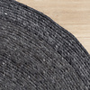 Tapis en laine rond - Wise Anthracite - thumbnail 8
