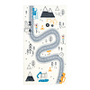 Tapis de Couloir vintage - Dex Road Bleu - thumbnail 1