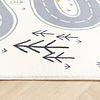 Tapis de Couloir vintage - Dex Road Bleu - thumbnail 4