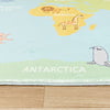 Tapis pour enfants - Globe Bleu Clair - thumbnail 5