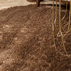 Tapis rond à poils longs - Glorious Taupe - thumbnail 4