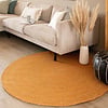 Tapis en laine rond - Wise Jaune - thumbnail 3