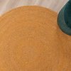 Tapis en laine rond - Wise Jaune - thumbnail 6